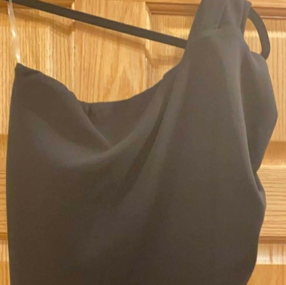 Baja East Knotted One shoulder Top - Picture 4 of 14